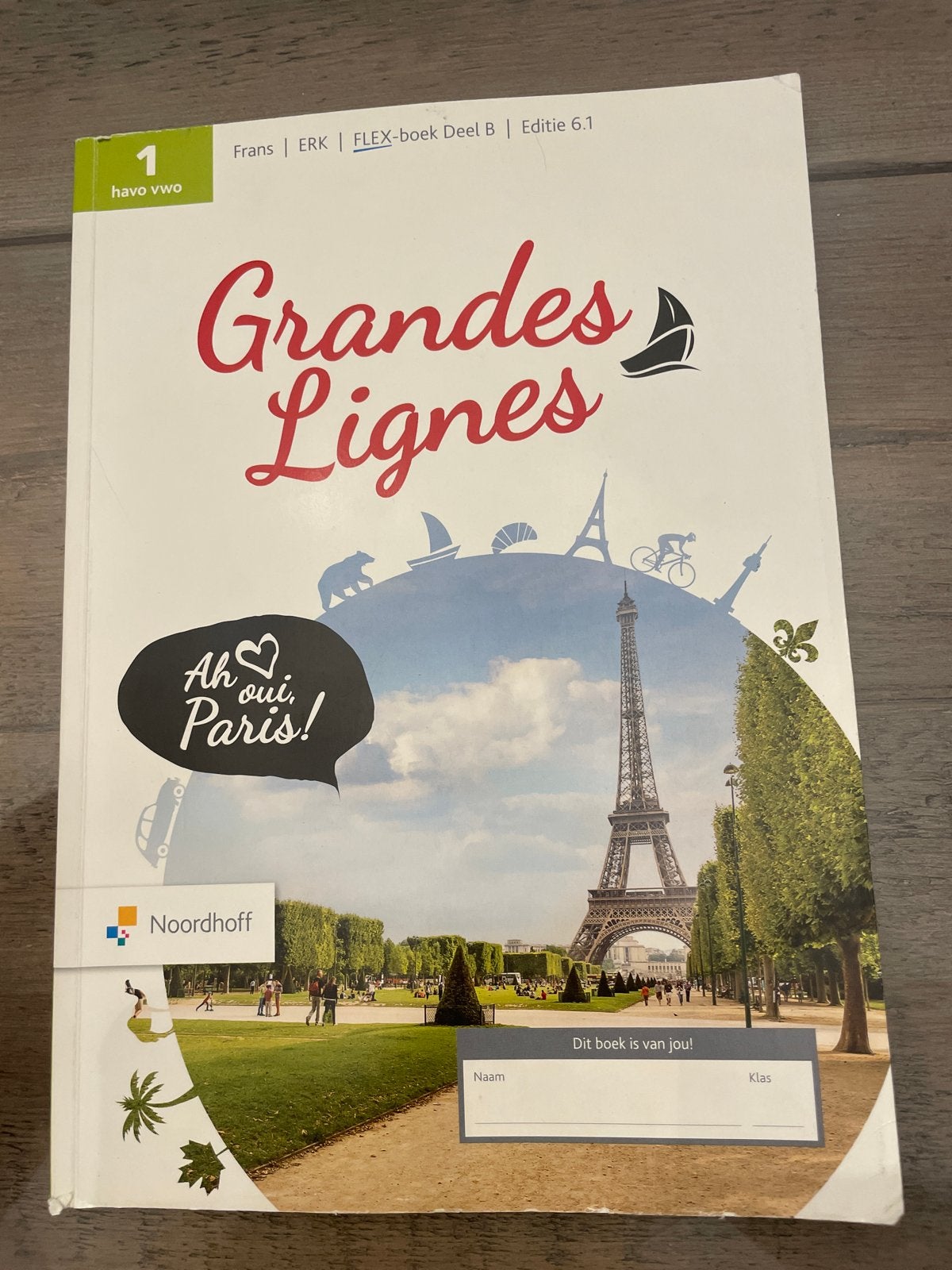 Grandes Lignes Frans 1 havo vwo - Zo goed als nieuw, Ophalen of Verzenden, Gelezen, Non-fictie