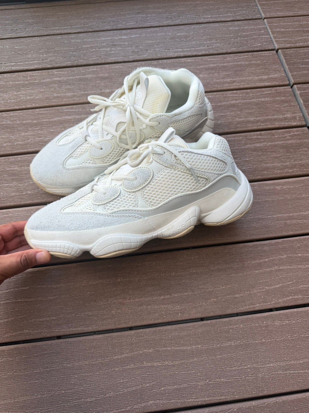 Adidas Yeezy 500, Kleding | Heren, Wit, Ophalen of Verzenden, Sneakers of Gympen, Zo goed als nieuw