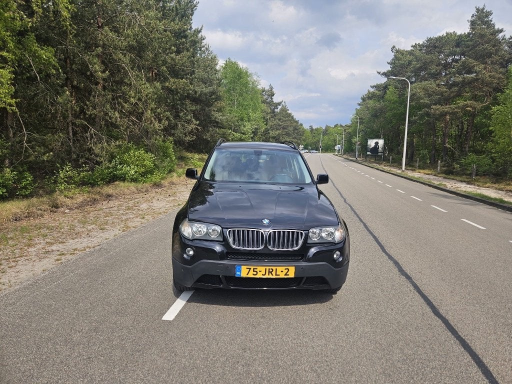 BMW X3 3.0 SI 2009 Zwart, Auto's, BMW, 1715 kg, 2000 kg, Handgeschakeld, Vierwielaandrijving
