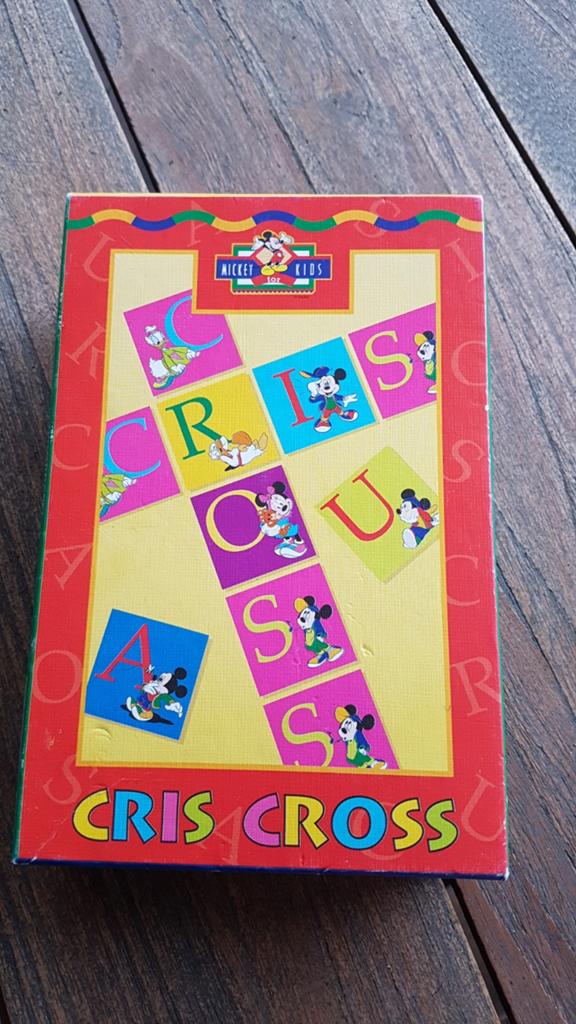 Cris Cross. Soort Scrabble voor kinderen., Ophalen of Verzenden
