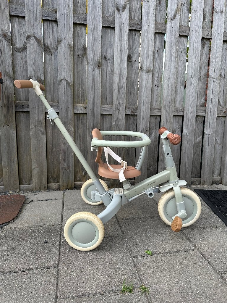 4 in 1 driewieler met duwstang Little Dutch, Kinderen en Baby's, Ophalen, Gebruikt, Loopfiets