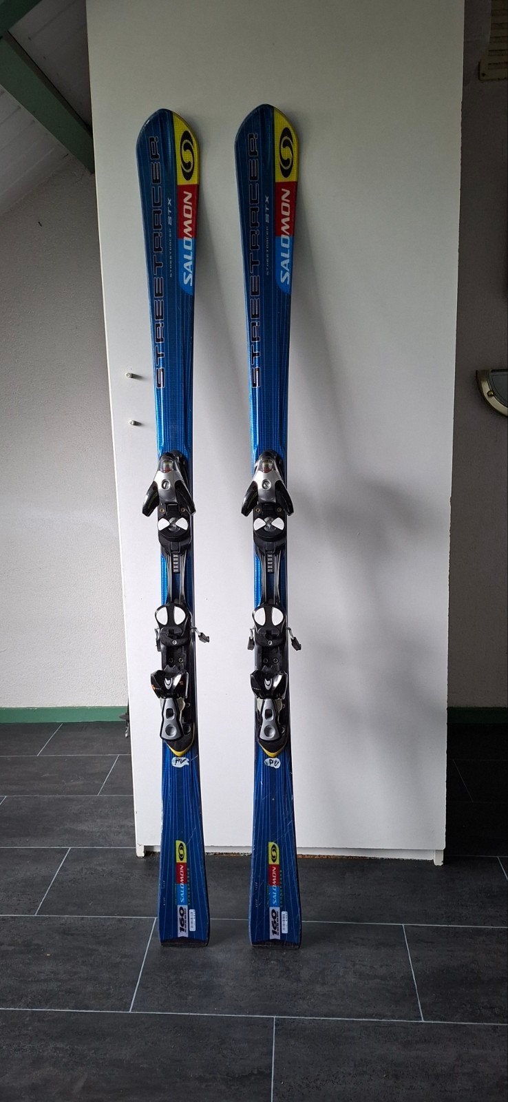 Salomon Streetracer Ski's - 160 cm - Zeer goede staat, Sport en Fitness, 140 tot 160 cm, Zo goed als nieuw, Carve, Skiën