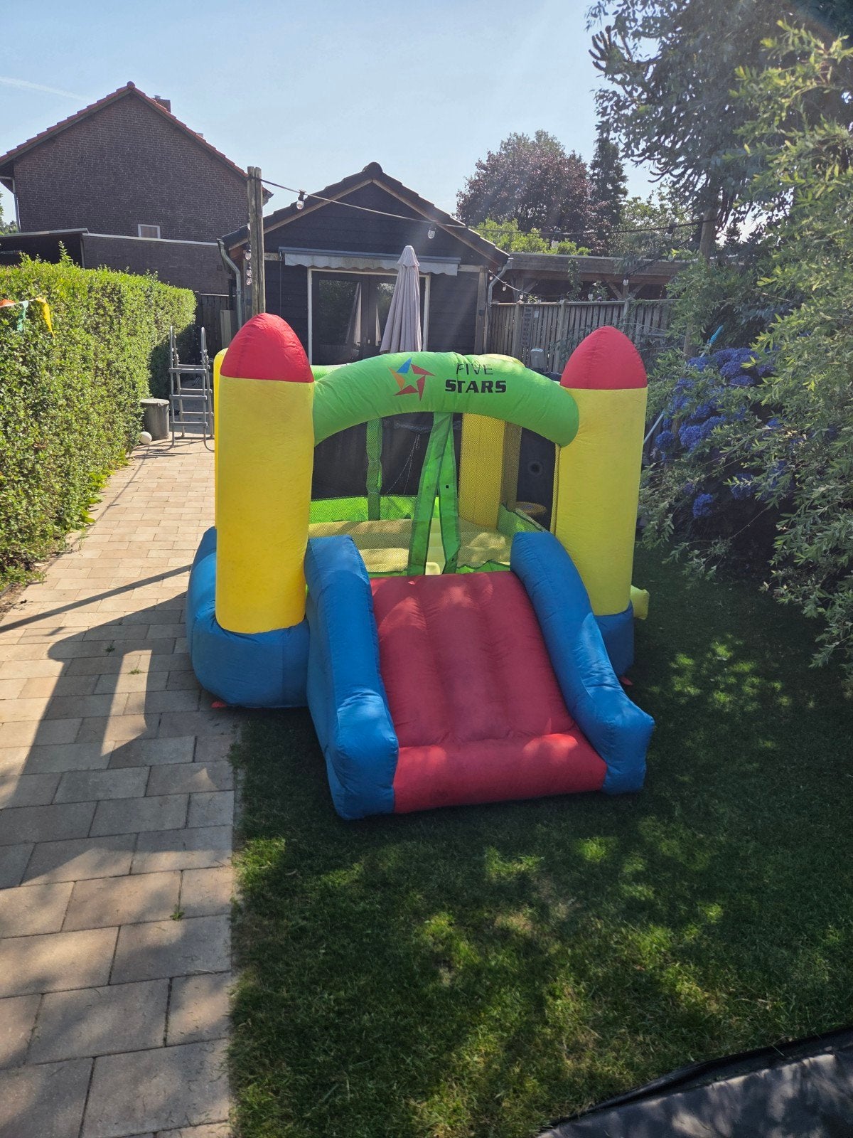 Springkussen, Ophalen, Gebruikt