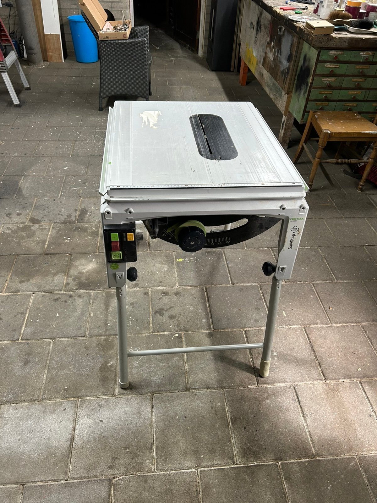 Festool zaagtafel met sawstop, Ophalen, Gebruikt, Cirkelzaag, 30 tot 70 mm