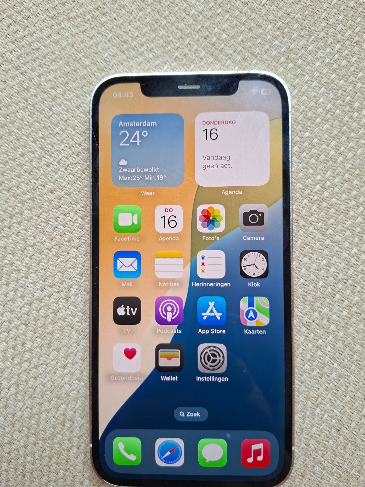 iPhone 12 Pro 128 GB Wit, 128 GB, Zo goed als nieuw, Zonder simlock, Zonder abonnement