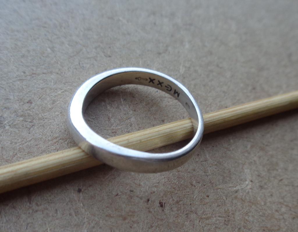 zilveren gladde ring MEXX [1141], Sieraden, Tassen en Uiterlijk, Ringen, Verzenden, Dame, Zilver, Zilver