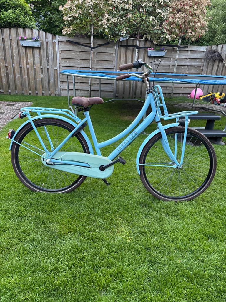 Cortina kinderfiets gebruikt, Fietsen en Brommers, 20 inch of meer, Gebruikt, Ggg, Ggg