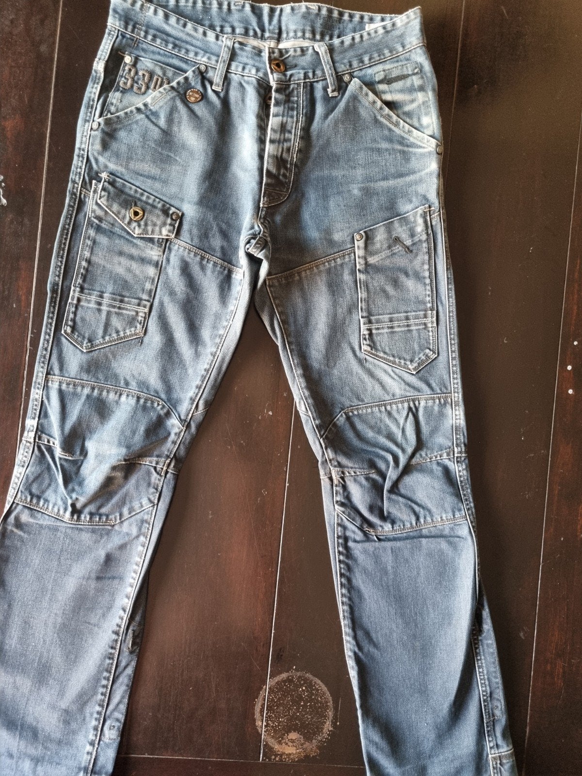 CLASSIC G STAR RAW GENERAL 5620 TAPERED DALTON EMBRO 31/32, Ophalen of Verzenden, Zo goed als nieuw, Blauw, W32 (confectie 46) of kleiner