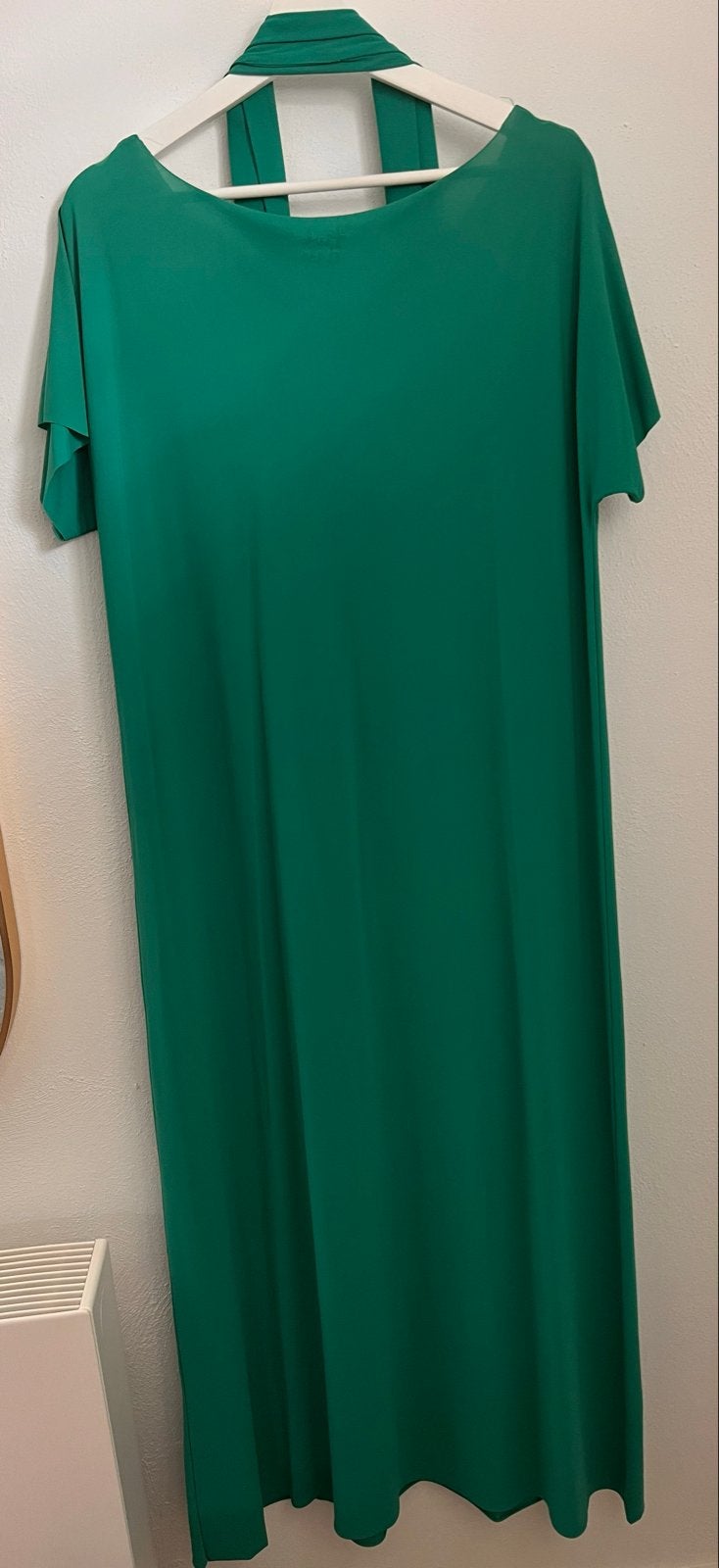 Groene Travel Dress van Travel Dresses, maat L, Maat 42/44 (L), Ophalen of Verzenden, Zo goed als nieuw, Onder de knie
