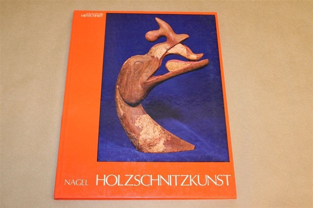 Holzschnitzkunst — Vintage Kunstboek Houtsnijwerk 1974, Ophalen of Verzenden, Gelezen