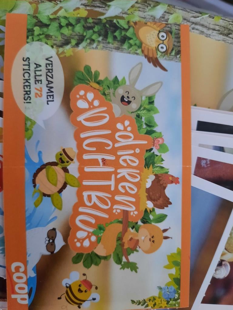 Dieren dichtbij Coop en Dieren laten van zich horen AH, Ophalen