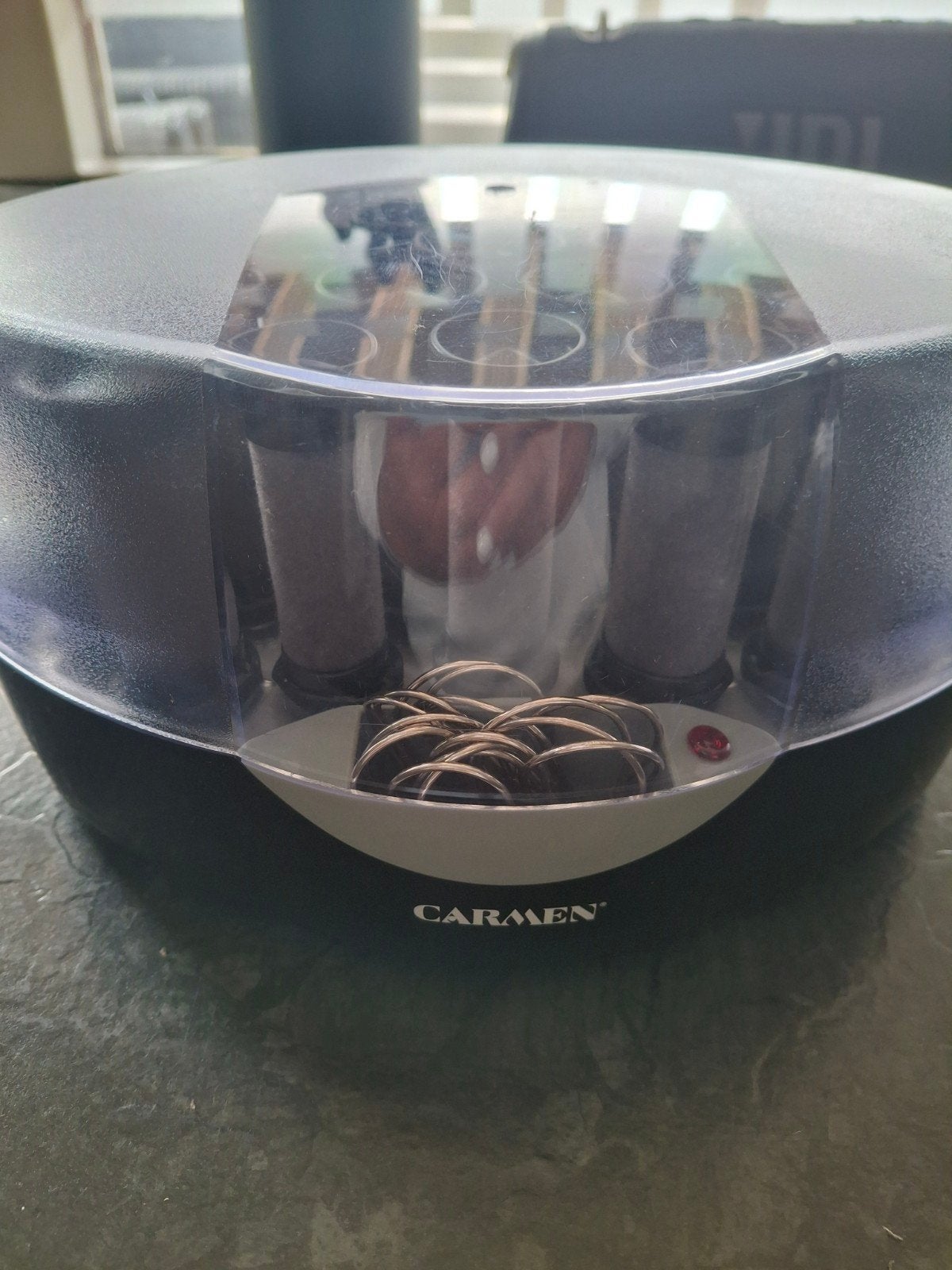 Carmen Haarrollers Set - Perfect voor Krullen, Ophalen of Verzenden, Zo goed als nieuw, Haarverzorging