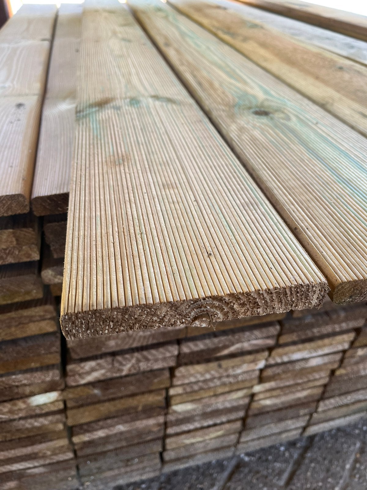 Mooie nieuwe terras planken, Ophalen, Nieuw, Hout