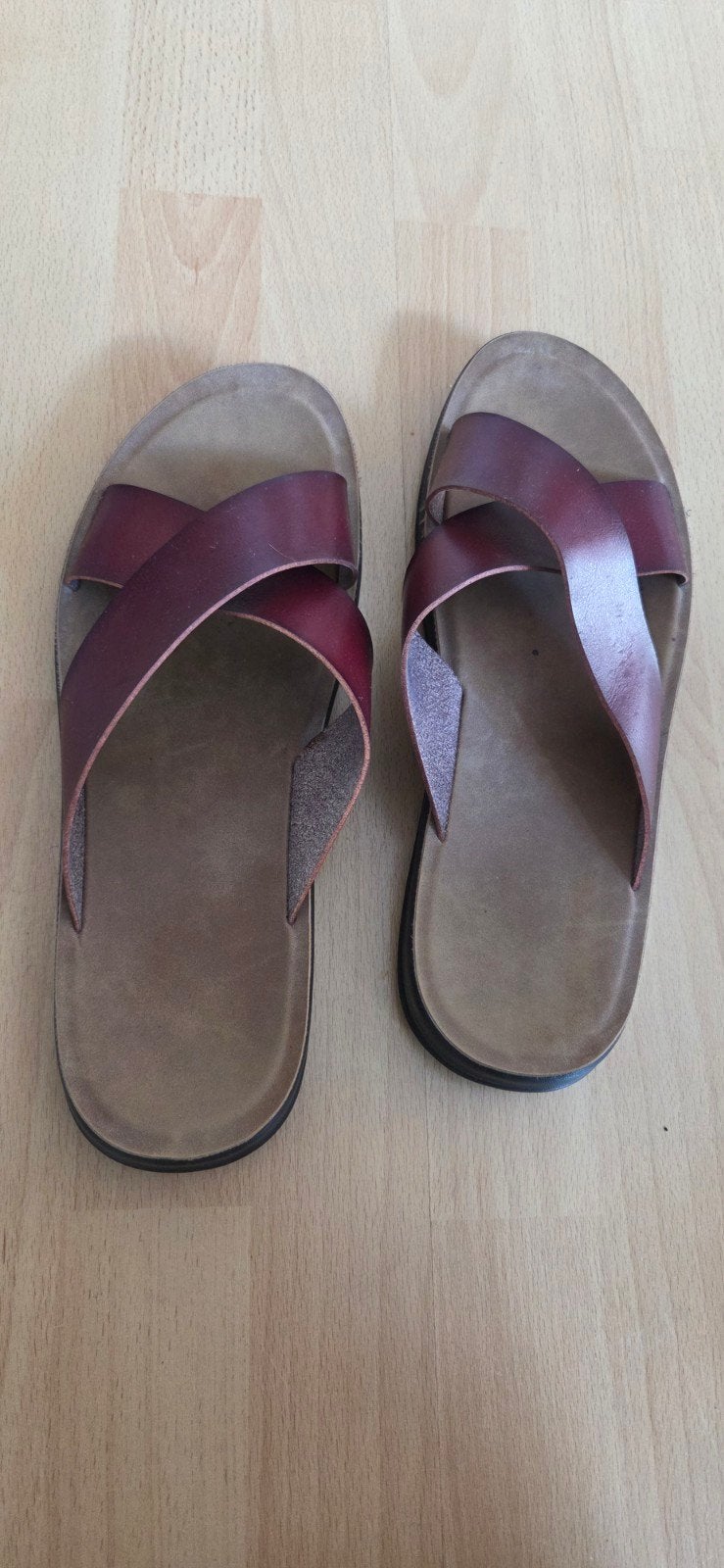 Heren sandalen maat 47 - Zo goed als nieuw, Ophalen of Verzenden, Zo goed als nieuw, Bruin, Sandalen