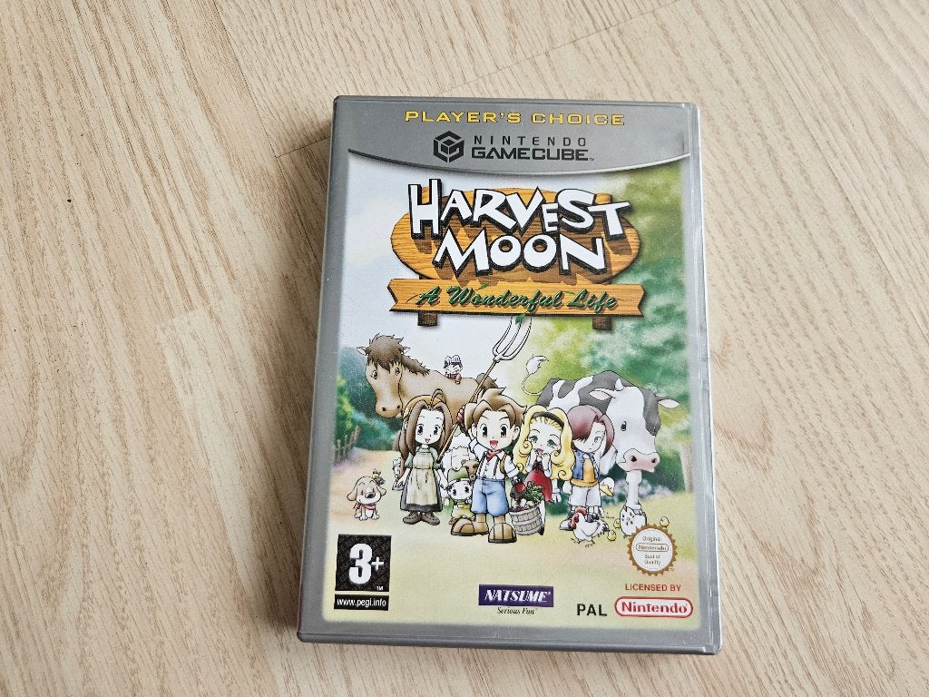 Harvest Moon: A Wonderful Life (GameCube) - Player's Choice, Overige genres, 1 speler, Ophalen of Verzenden, Zo goed als nieuw