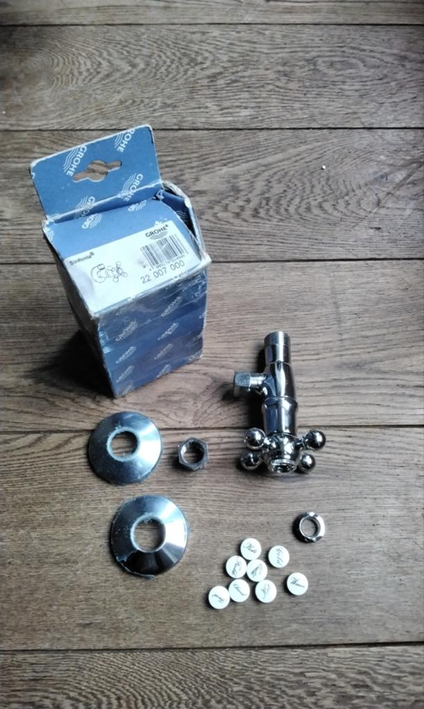 Nieuwe Grohe Sinfonia Hoekstopkraan, Ophalen of Verzenden, Nieuw, Douche
