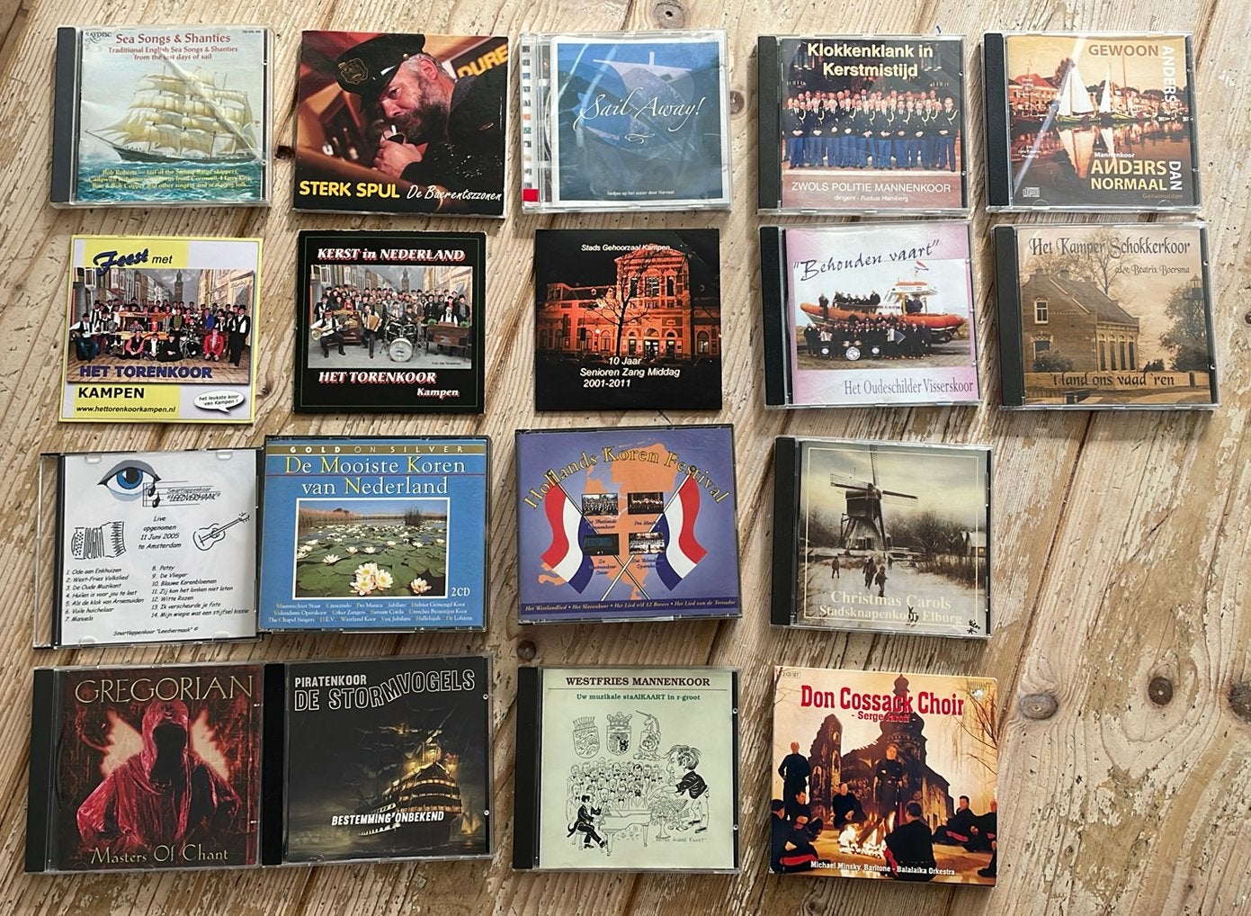 Pakketje cd’s diverse koren / 18 stuks, Ophalen of Verzenden, Gebruikt