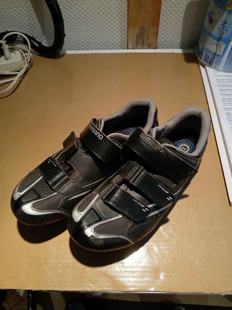 Shimano fietsschoenen maat 44 (valt als 42), Gebruikt, Heren, Schoenen, Overige maten