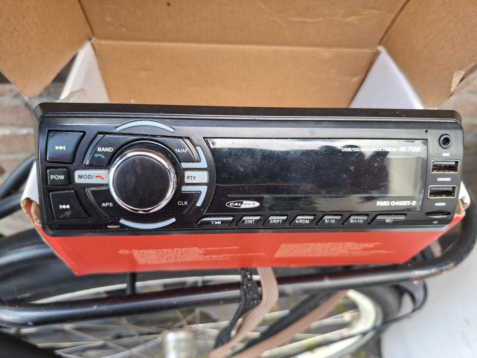 Caliber RMD 046BT-2 Autoradio met Bluetooth en USB, Ophalen of Verzenden, Gebruikt