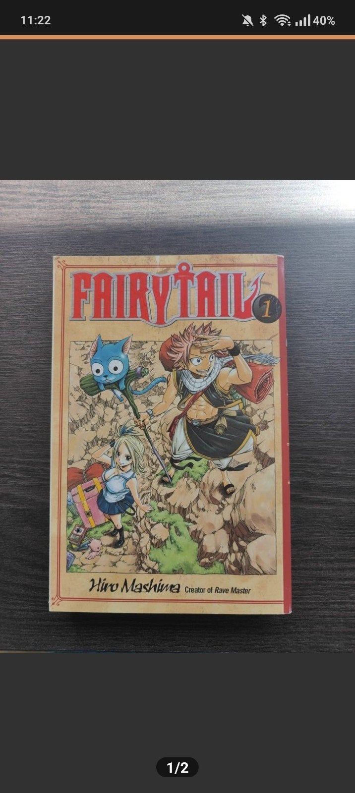 Fairy Tail Deel 1 - Manga door Hiro Mashima, Eén stripboek, Ophalen of Verzenden, Zo goed als nieuw, Hiro Mashima