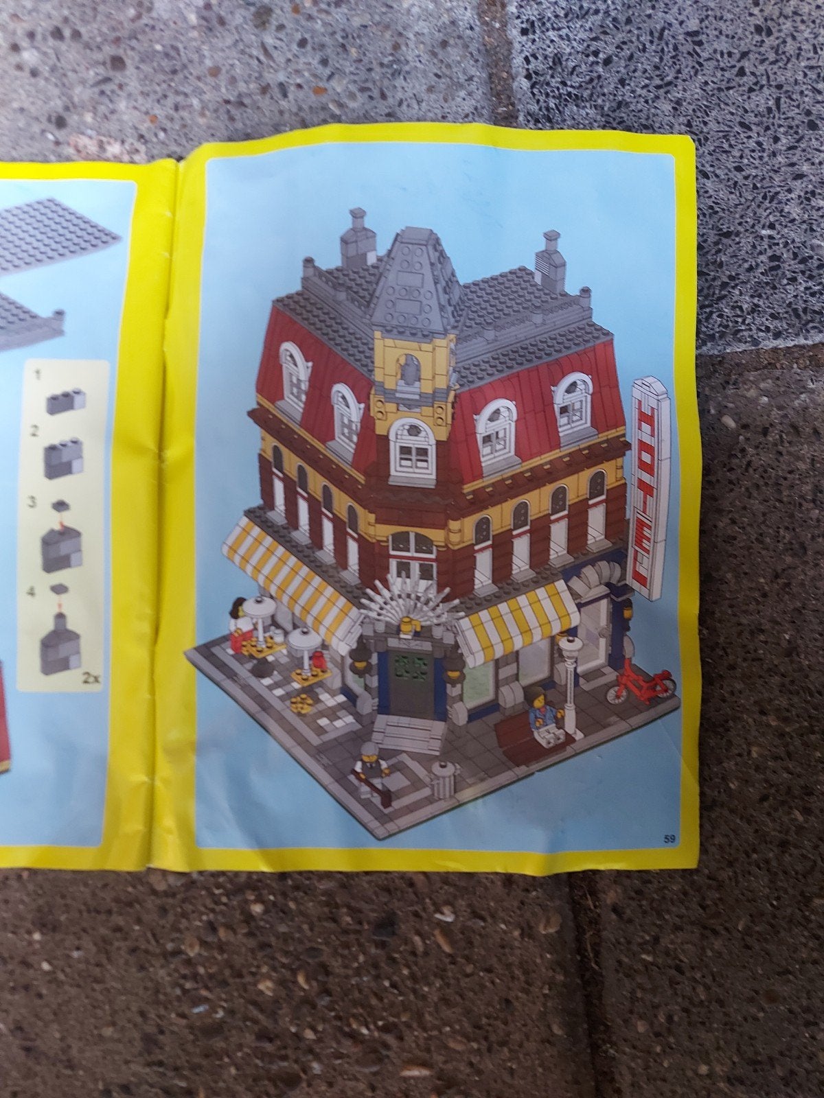 Lego hotel ( nep), Ophalen of Verzenden