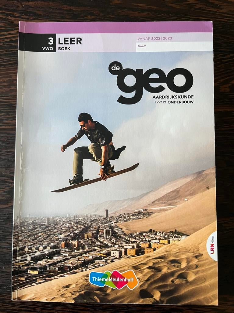 De Geo Aardrijkskunde VWO 3 - Thiememeulenhoff, Boeken, Ophalen, Gamma, Gelezen