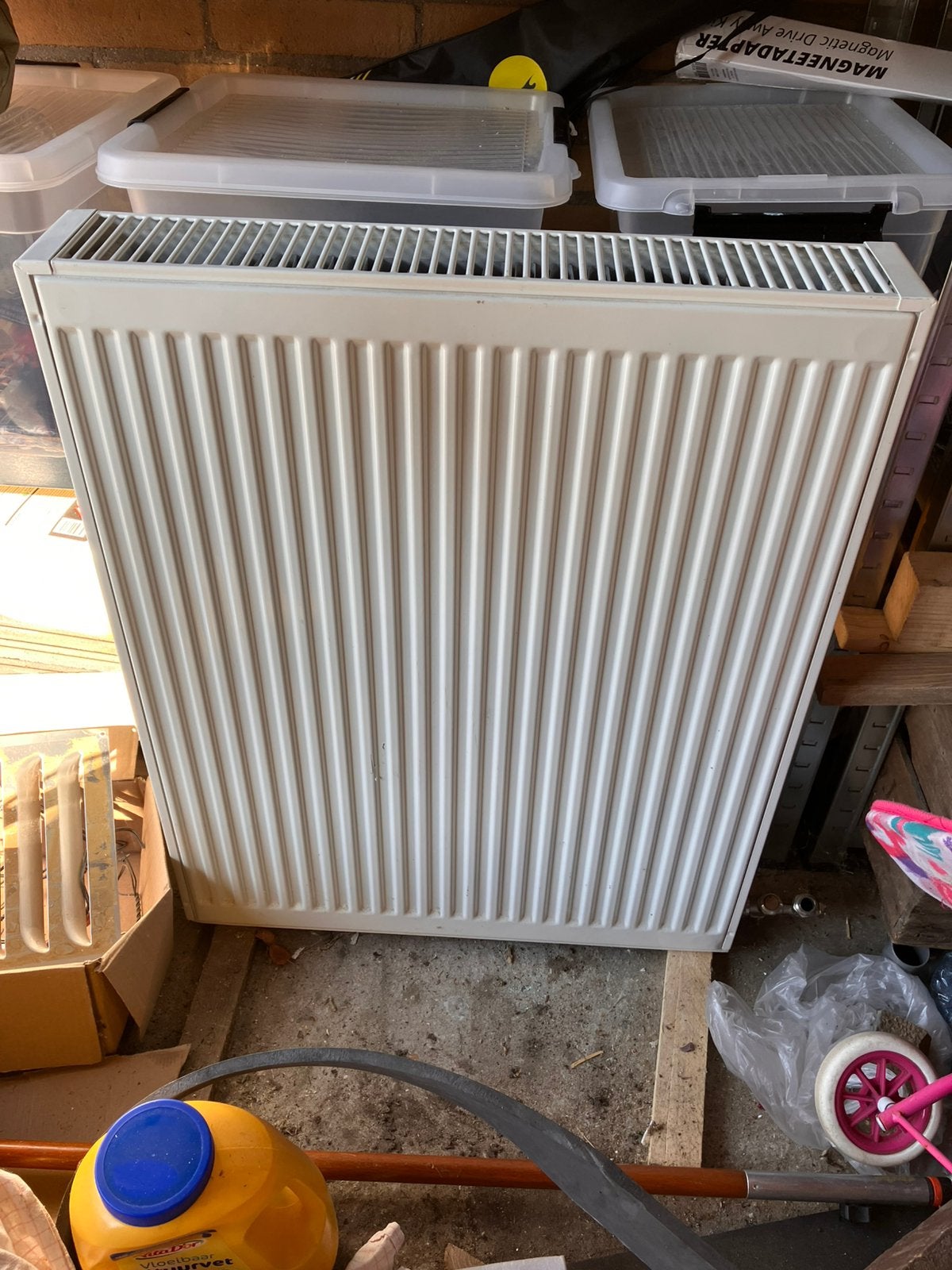 Radiator 75x60 T22, Doe-het-zelf en Verbouw, Verwarming en Radiatoren, Ophalen, 30 tot 80 cm, Gebruikt, Radiator