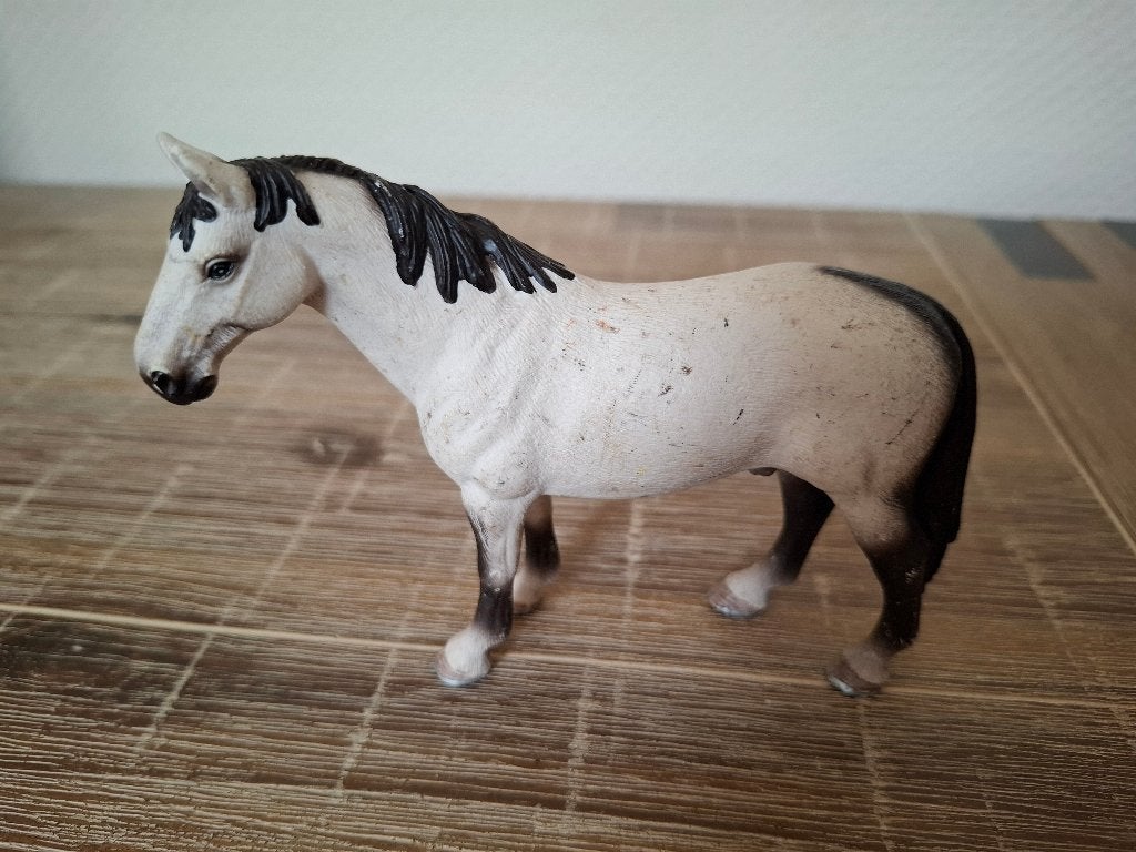 Schleich 42104 Paard uit set wasplaats, Ophalen of Verzenden, Zo goed als nieuw