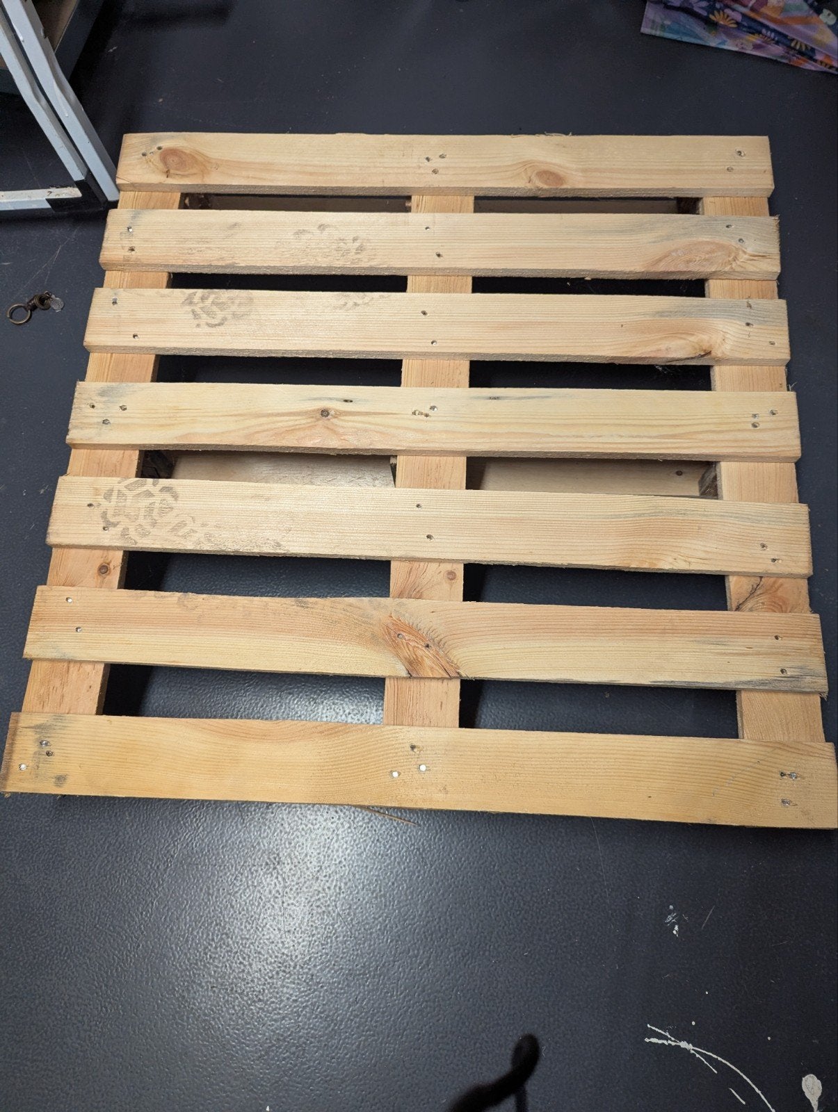 Houten Pallet - Ideaal voor decoratie of meubels, Ophalen, Zo goed als nieuw