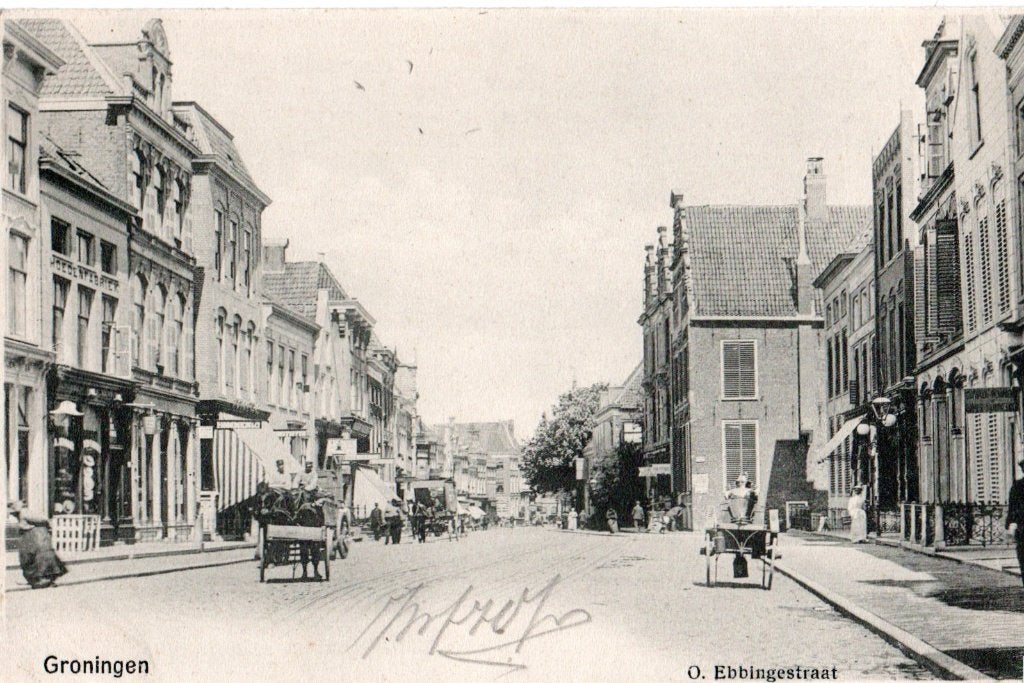 Groningen, O. Ebbingestraat. 6963, Verzenden, Voor 1920, Ongelopen, Groningen