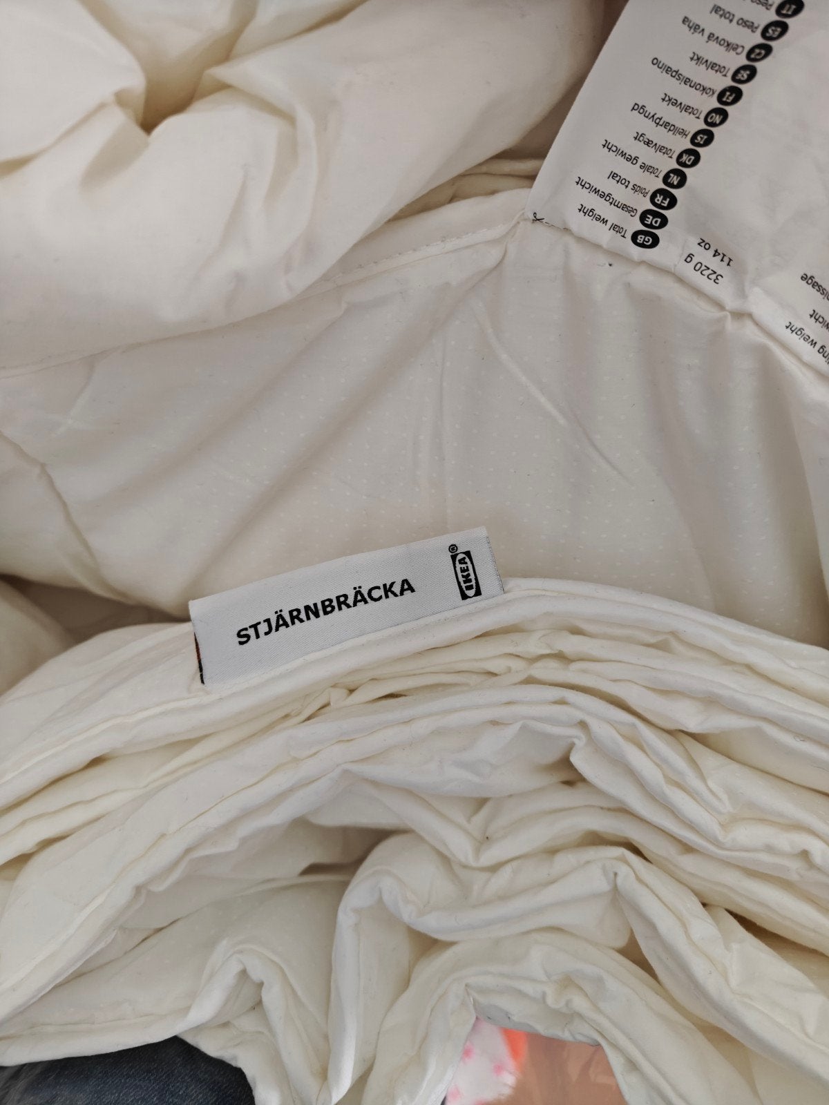 IKEA STJÄRNBRÄCKA Dekbed - Tweepersoons - Zo goed als nieuw, Huis en Inrichting, Slaapkamer | Beddengoed, Ophalen, Gebruikt, Lits-jumeaux