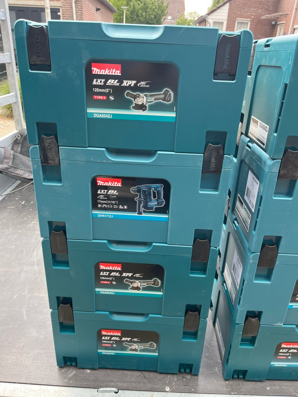 8 nieuwe Makita koffers voor gereedschap, Ophalen of Verzenden, Nieuw, Gereedschapsopslag, Makita