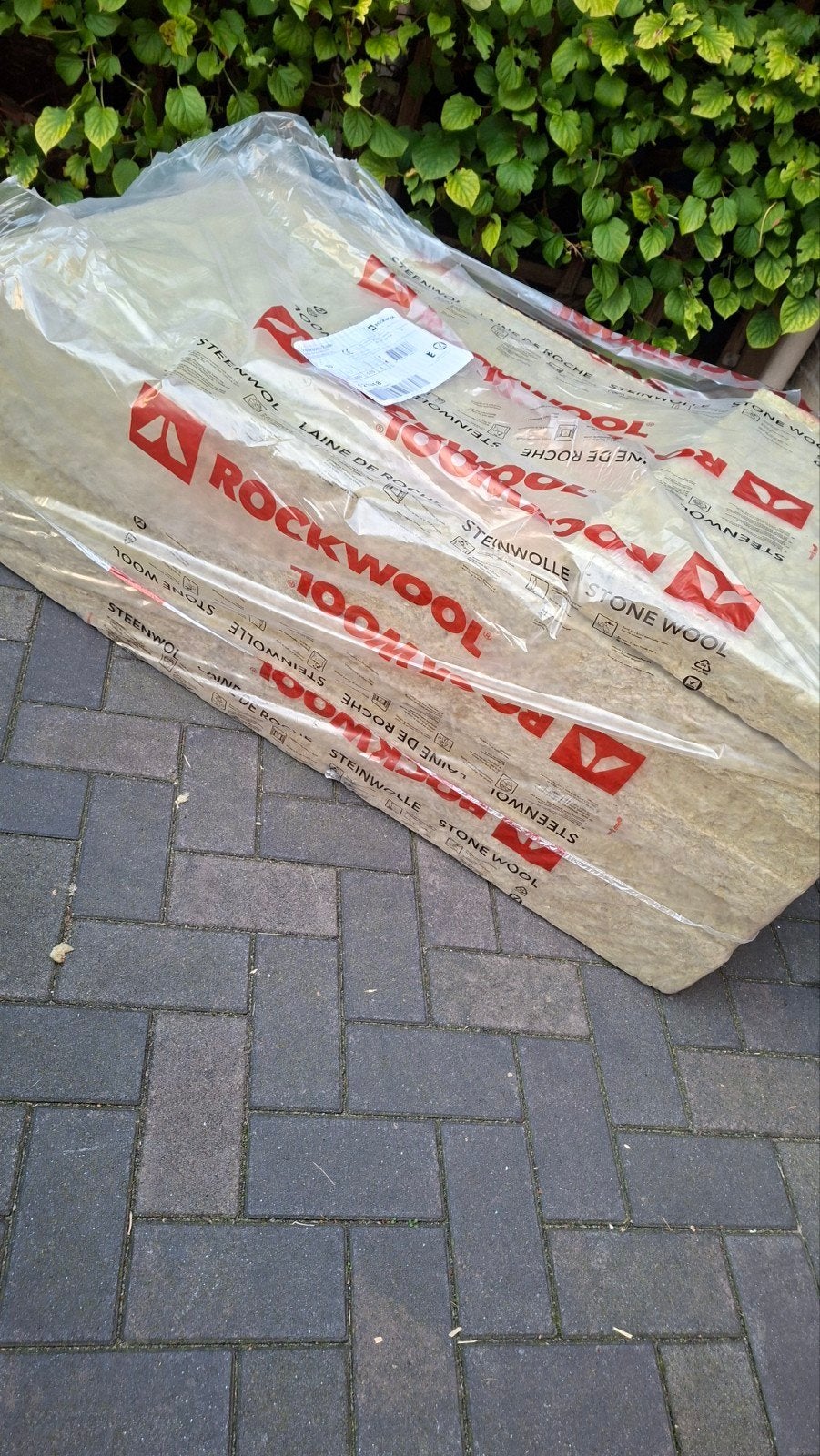 4m² Rockwool Rocksone Base Steenwol Isolatie 70mm, Ophalen, 4 tot 8 cm, Nieuw, Steenwol
