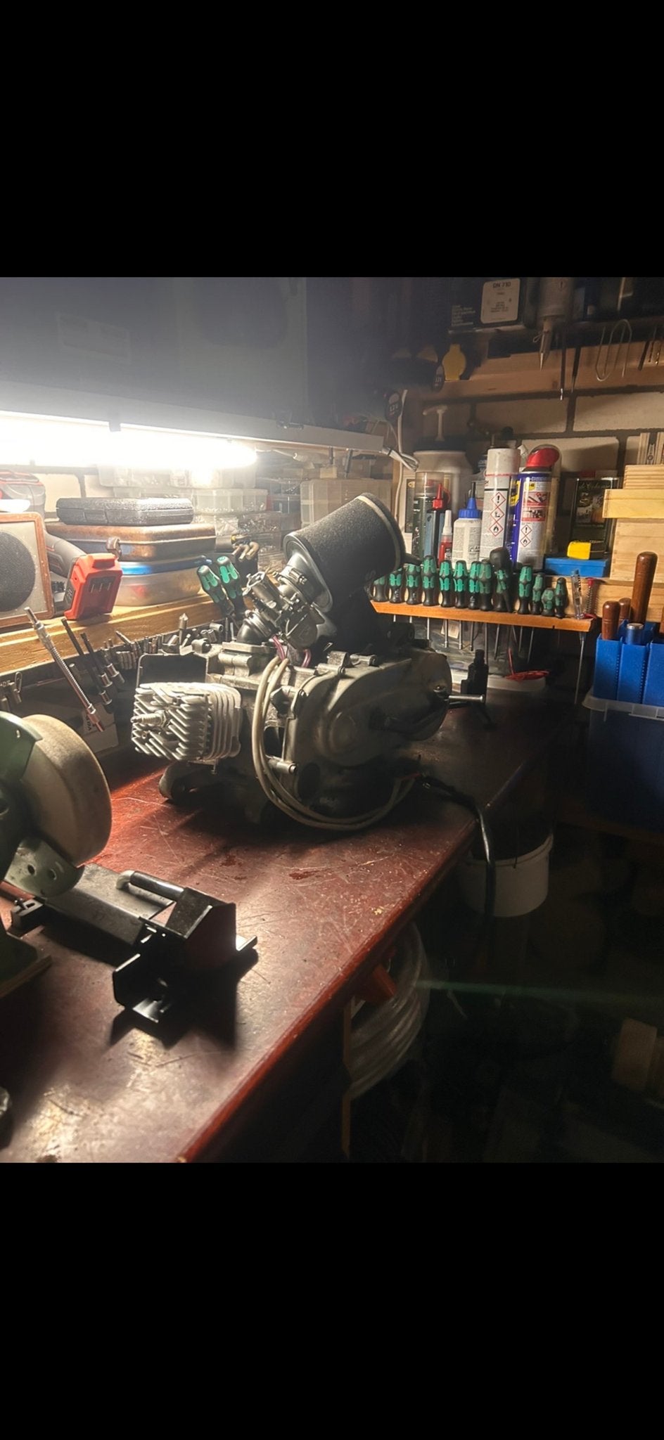 70cc mhr replica type 3 blok, Ophalen, Gebruikt, Blok, Overige merken