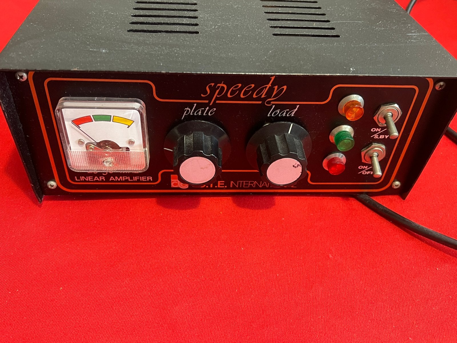 Vignet Speedy version 2 Amateur HF linear amplifier, Ophalen of Verzenden, Zo goed als nieuw