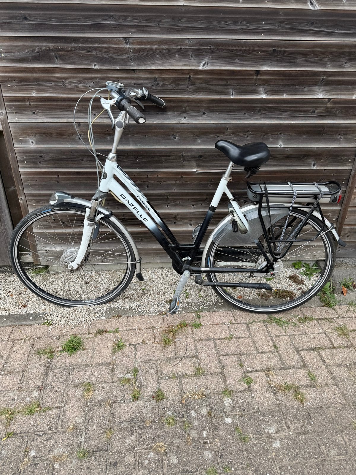 Gazelle elektrische fiets incl. 2 accu's en fietstassen, Gebruikt, Ophalen of Verzenden, 51 tot 55 cm, 50 km per accu of meer