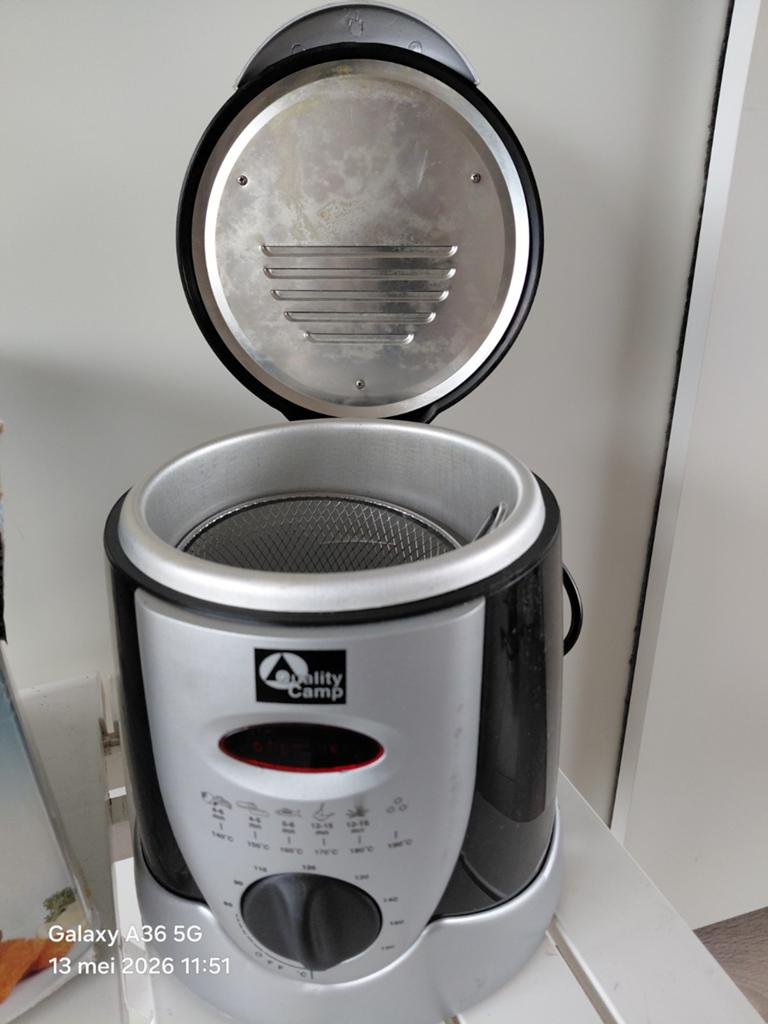 Mini fonduepan/friteuse, Ophalen, Elektrisch, Fonduepan