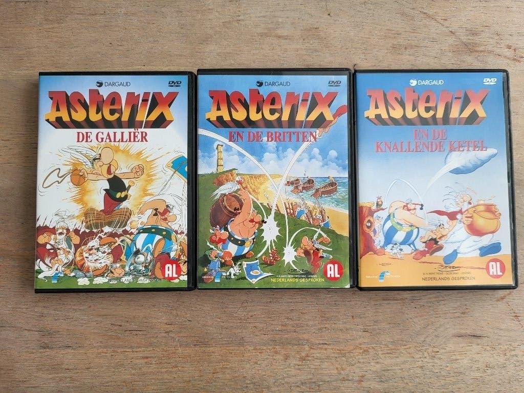 Asterix DVD Box: De Galliër,En Britten,en de Knallende Ketel, Europees, Gebruikt, Tekenfilm, Alle leeftijden