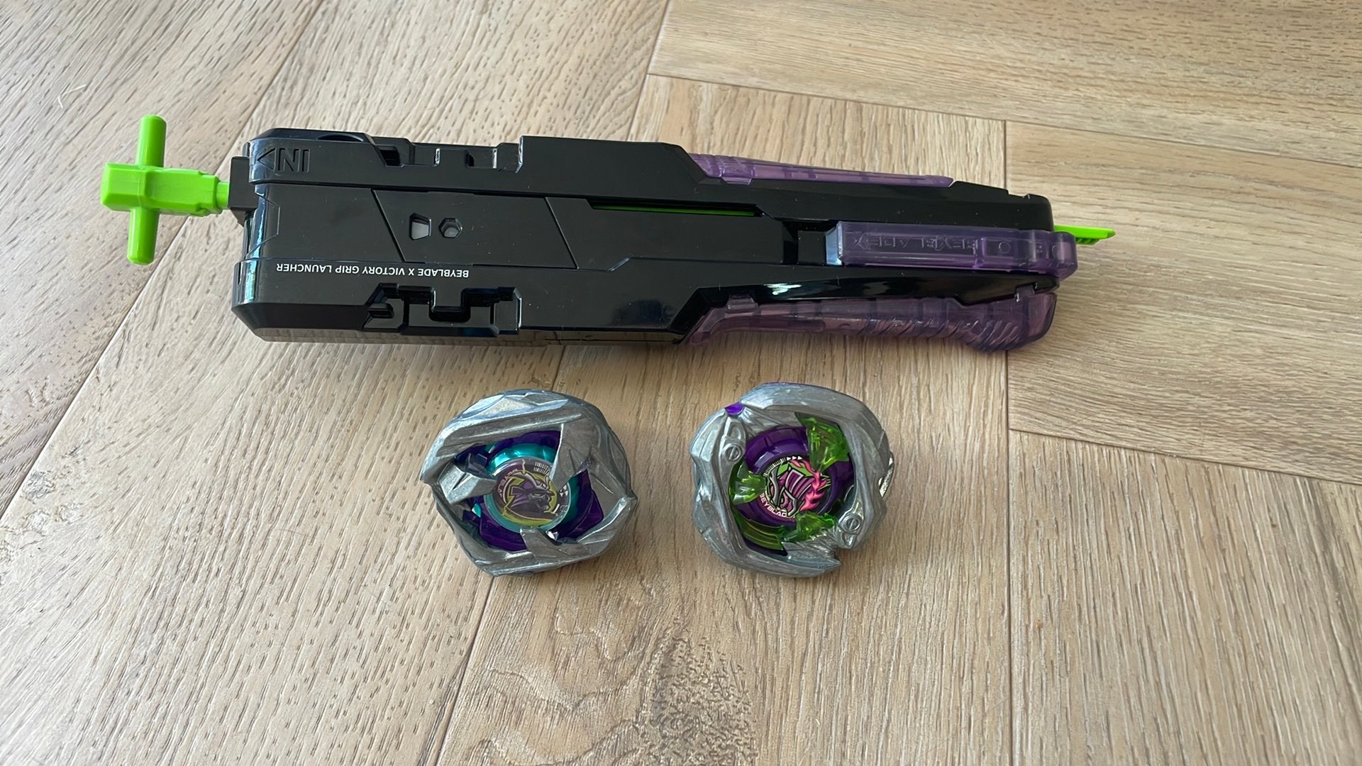 Beyblade x hold winder set, Ophalen of Verzenden, Gebruikt