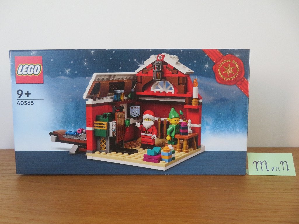 LEGO 40565 Limited Edition Santa's Workshop Kerstman Elfje, Ophalen, Lego, Nieuw, Complete set
