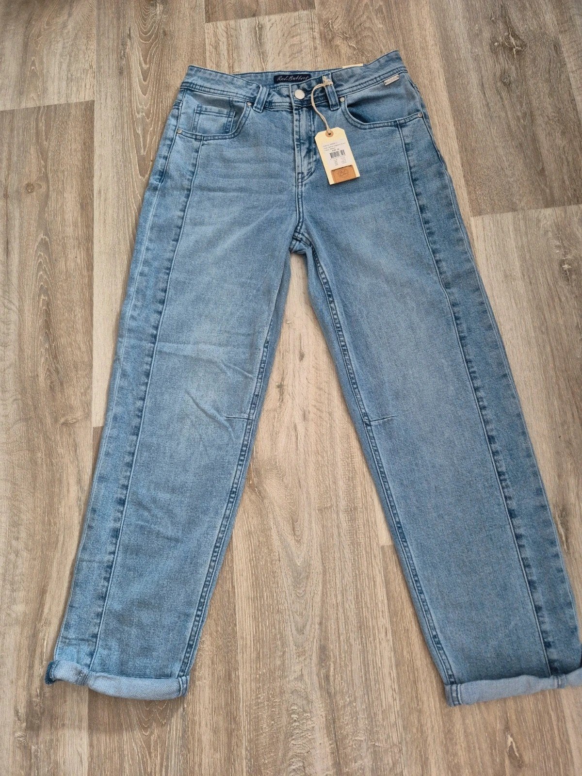 Nieuwe Red Button barrel jeans - Maat 36, Blauw, Nieuw, Ophalen of Verzenden, Maat 36 (S)