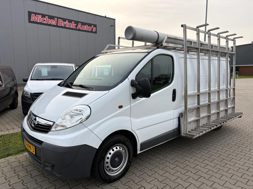 Opel Vivaro 2.0 CDTI L2H1 Glaswagen Youngtimer, Voorwielaandrijving, Stof, Zwart, Wit