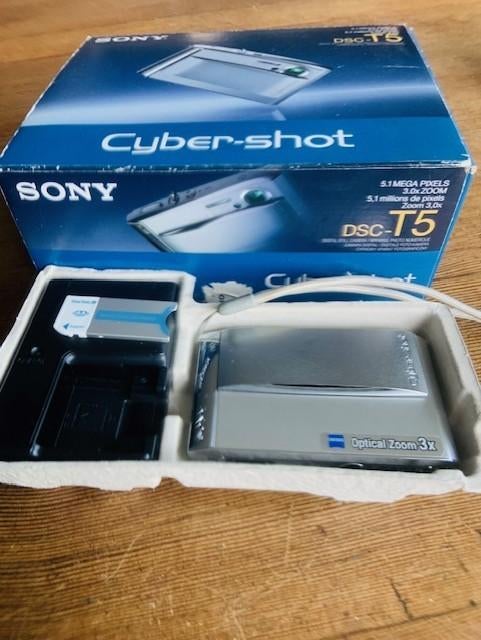 sony dsc-T5, Audio, Tv en Foto, Fotocamera's Digitaal, Zo goed als nieuw, Compact, Sony, Minder dan 4 keer, Ophalen of Verzenden