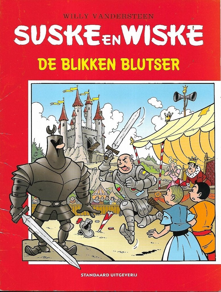 Suske en Wiske - De blikken blutser (Kruidvat), Boeken, Stripboeken, Eén stripboek, Ophalen of Verzenden, Gelezen