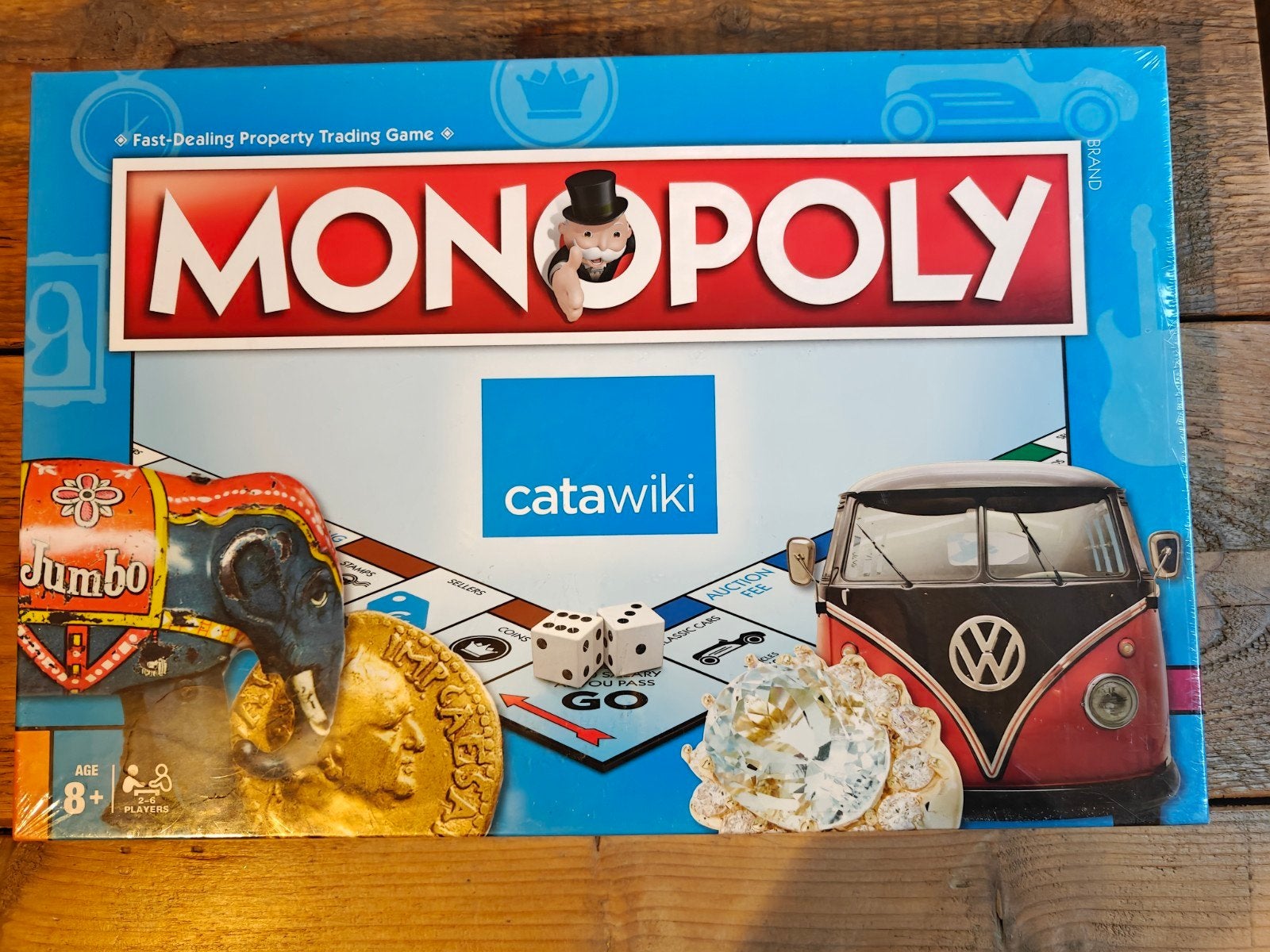2 X Monopoly Catawiki., Jumbo., Nieuw, Ophalen of Verzenden, Jumbo.
