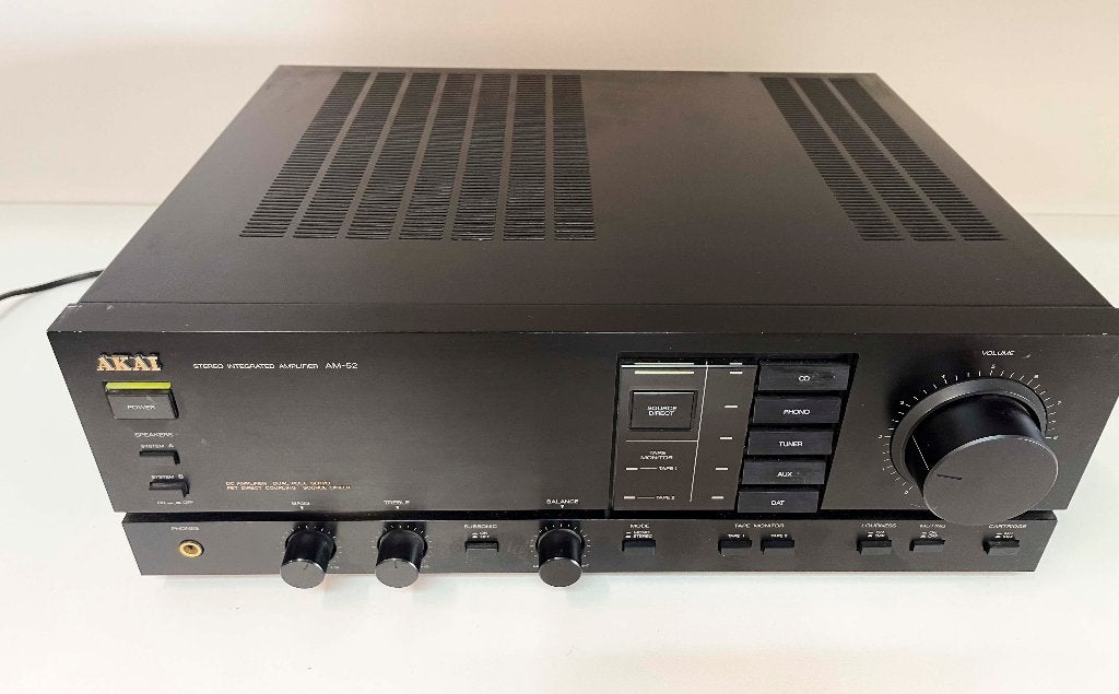 AKAI Stereo Integrated Amplifier AM-52, Overige merken, N, Ophalen of Verzenden, 60 tot 120 watt