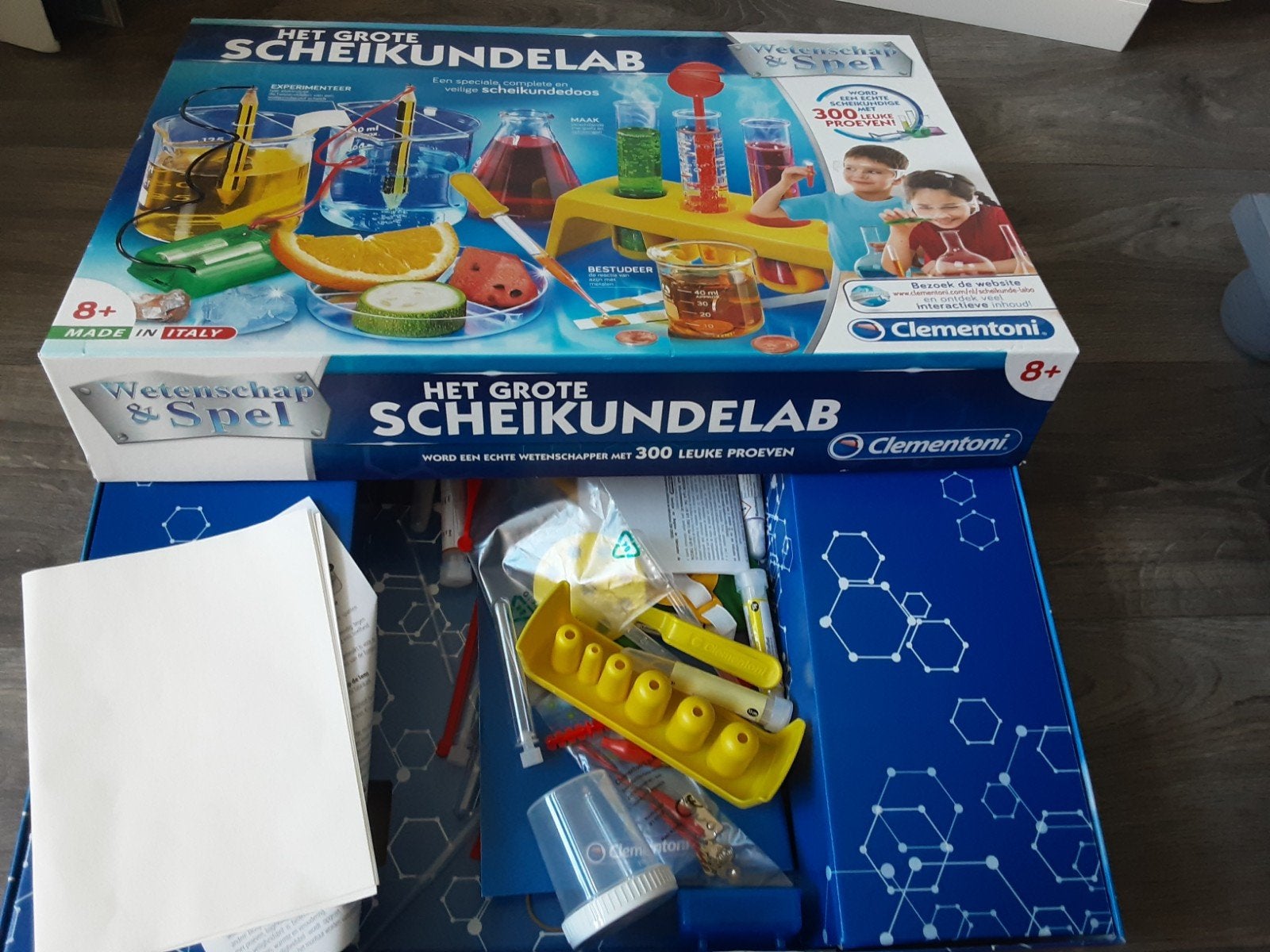 Clementoni Het Grote Scheikundelab - Wetenschap & Spel, Ophalen, Gebruikt, Ontdekken