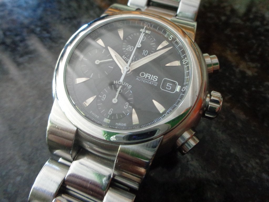 ORIS Chronograph TT1, Overige merken, Staal, Gebruikt, Staal