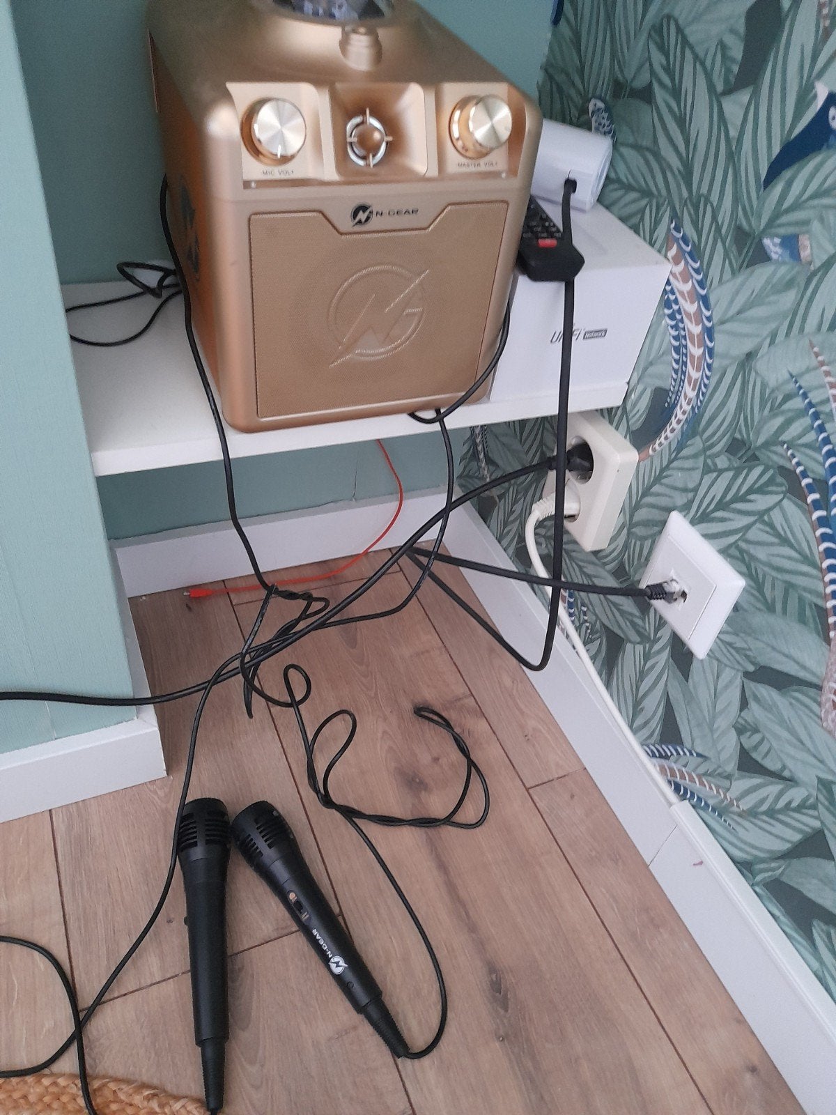 N Gear karaoke set, Ophalen of Verzenden, Complete set