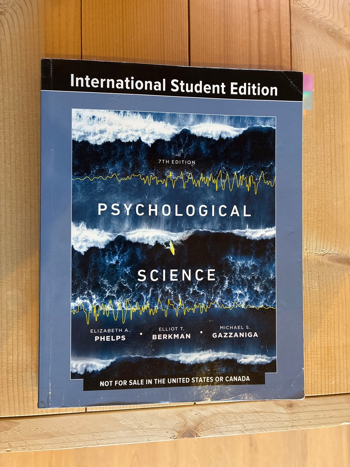 Psychologie eerstejaars boek (RU) - 7e editie, Ophalen of Verzenden, Gamma, Zo goed als nieuw, WO